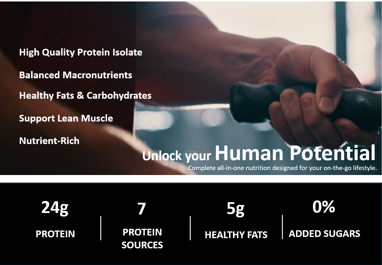 Meal Replacement Protein+ Powder